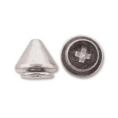 Metal Spike - Silver Plated - 6.6mm - Craft De Ville - Craft de Ville