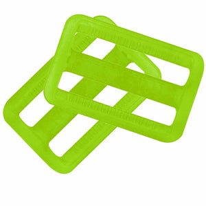 Strap Adjuster - 1 (25Mm) Translucent Lime Plastic Craft Fasteners & Closures