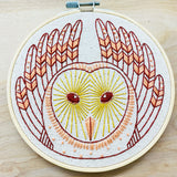 Hook Line & Tinker - Barn Owl Complete Embroidery Kit Kits