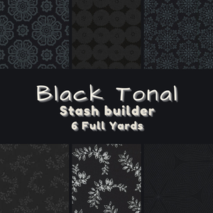 Black Tonal Stash Builder Bundle - Full Yards