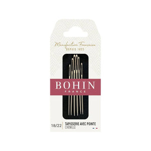 Bohin Chenille Needles - Size 18/22 - 6 pack