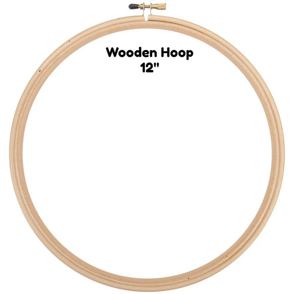 Wooden Hoop - 12