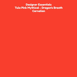 Designer Essentials - Tula Pink Mythical Dragons Breath Carnelian Fabric