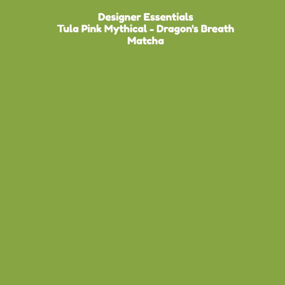 Designer Essentials - Tula Pink Mythical Dragons Breath Matcha Fabric
