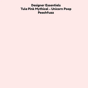 Designer Essentials - Tula Pink Mythical Unicorn Poop Peachfuzz Fabric