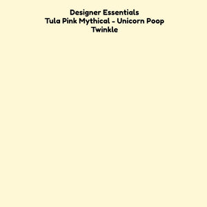 Designer Essentials - Tula Pink Mythical Unicorn Poop Twinkle Fabric