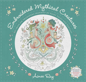 Embroidered Mythical Creatures - Iron-On Transfer Book Iron On Transfers