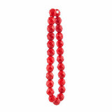 Vinatge Fire Polished Beads - Red - Craft De Ville - Craft de Ville