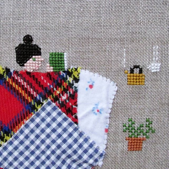 Sip n' Stitch Beginners Cross Stitch Workshop — Ponce City Market