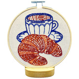 Hook, Line & Tinker - Croissant Complete Embroidery Kit
