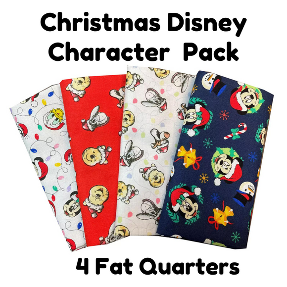 Christmas Disney Character - Fat Quarter Bundle