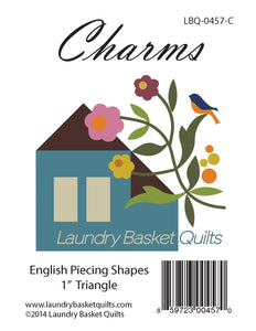 Charms 1" Triangle - Laundry Basket Quilts - Craft de Ville