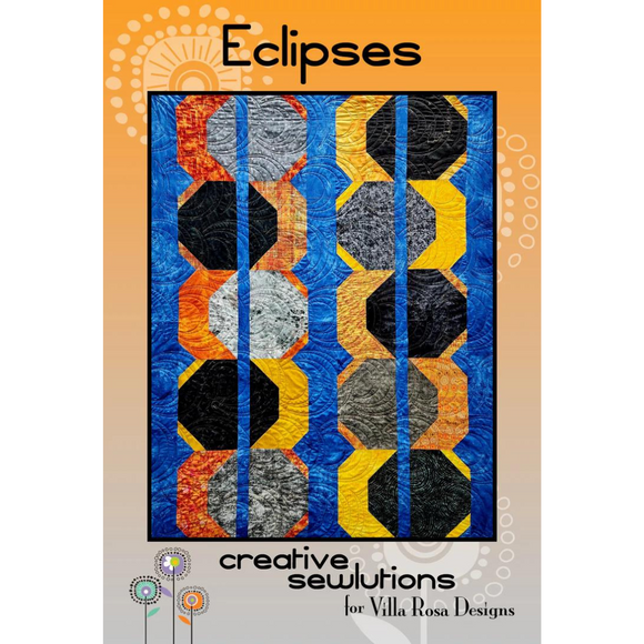 Eclipses Quilt Pattern - Villa Rosa Designs