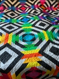 Electric Pineapple Quilt Pattern - Libs Elliott