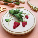 Kit de broderie en relief Fraises - MCreativeJ