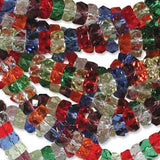 Faceted Crystal Rondelle - 3x6mm - Craft De Ville - Craft de Ville