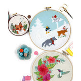 Animal Embroidery Workbook - Jessica Long Book