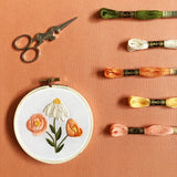 Kit de broderie Trio de fleurs - MCreativeJ