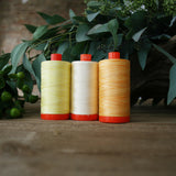 Preorder September - Aurifil 50Wt Color Builders Golden Trumpet Cotton Thread