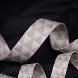 PREORDER OCTOBER - Tula Pink Webbing - 1.5" wide - Graywork Kinda Shady in Whisper