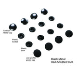 Boutons-pression sans outil By Annie - Lot de 4