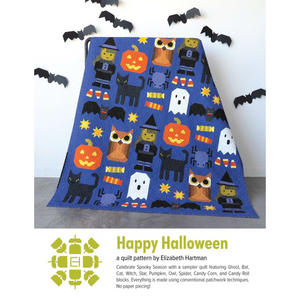 Happy Halloween Quilt Pattern - Elizabeth Hartman