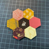 Atelier de paper piecing à l'anglais - Vendredi 6 décembre - 18h à 21h