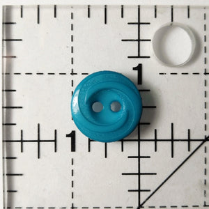 2-Holed Plastic Button - 1/2 Buttons