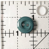 2-Holed Plastic Button - 1/2 Sage Green Buttons