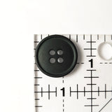 4-Holed Plastic Button - 3/4 Racing Green Buttons