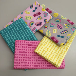 Retro Blast - Fat Quarter Bundle Precut Fabric