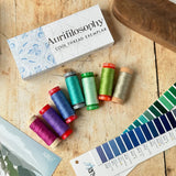 Aurifil Aurifilosophy Cool Thread Exemplar - 7 mini spools