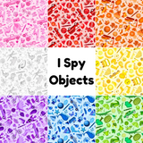 Timeless Treasures - I Spy Objects - Rainbow Bundle