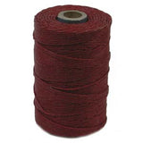 Irish Waxed Linen - 3 Ply Soon! Country Red Thread