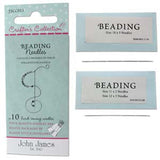 John James Crafters Collection - Beading Needles Size 10/12 10 Pack