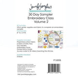 30 Day Sampler Embroidery Kit V2 - Jennifer Jangles