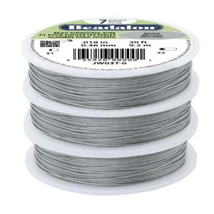 Beadalon 7 Strand Beading Wire 0.18 30Ft Jewelry & Cord