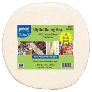 Jelly Roll Batting Strip - 2.5" x 50 yds - Pellon - Craft de Ville