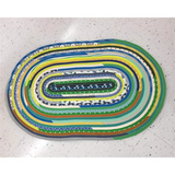 Jelly Roll Rug Pattern - RJ Designs - Craft de Ville