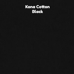 Kona Cotton - Black - Kona Cotton - Craft de Ville