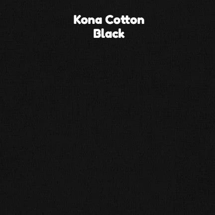 Kona Cotton - Black - Kona Cotton - Craft de Ville