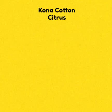 Kona Cotton - Citrus - Kona Cotton - Craft de Ville