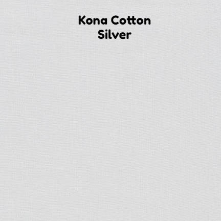 Kona Cotton - Silver - Kona Cotton - Craft de Ville