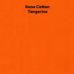 Kona Cotton - Tangerine Fabric