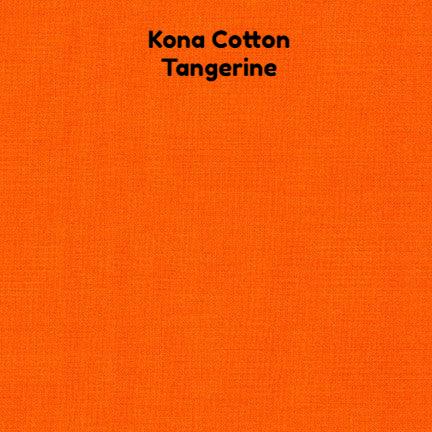 Kona Cotton - Tangerine Fabric