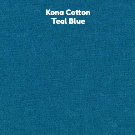Kona Cotton - Teal Blue - Kona Cotton - Craft de Ville