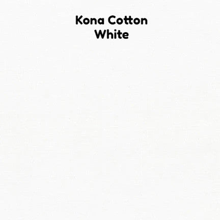 Kona Cotton - White - Kona Cotton - Craft de Ville