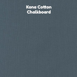 Kona Cotton - Chalkboard Fabric