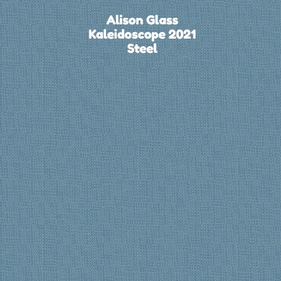 Alison Glass - Kaleidoscope 2021 Steel Fabric