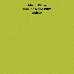 Alison Glass - Kaleidoscope 2021 Sulfur Fabric